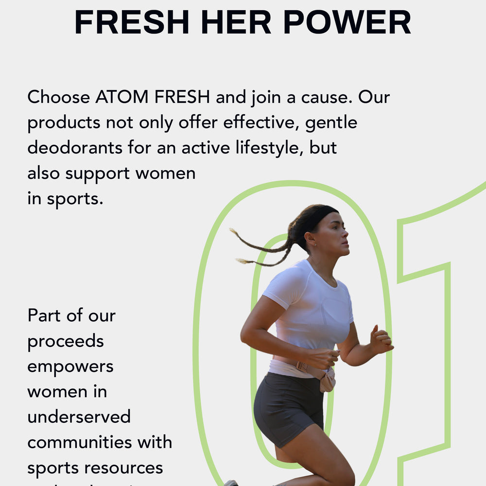 Atom Fresh | Gentle & Effective Natural Deo